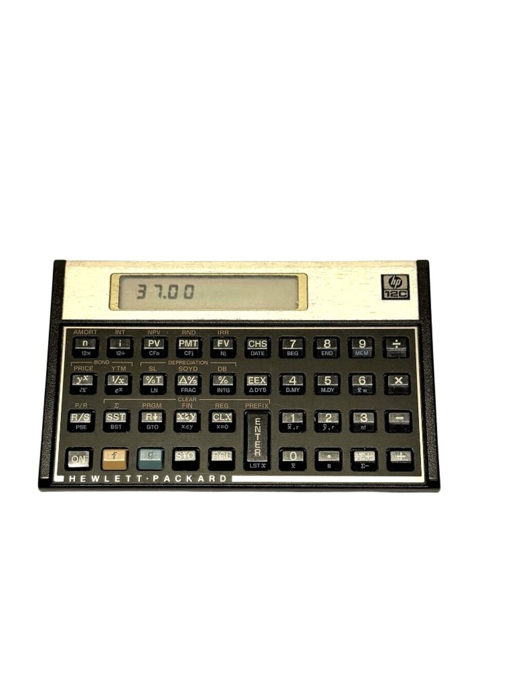 Hewlett Packard HP 12C Vintage Financial Calculator w/ Handbooks 1980s